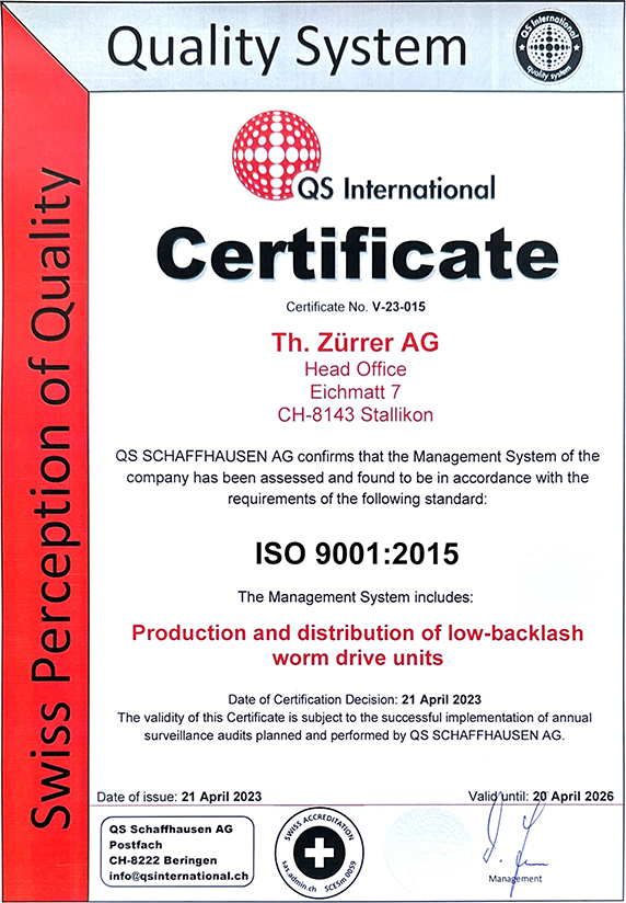 Certificate 2023